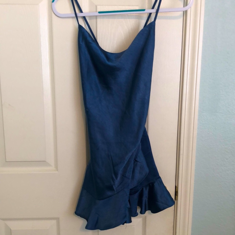 princess polly navy blue romper